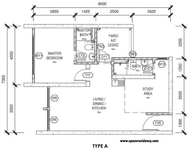 60-storey Luxury Services Apartment for Sale @ Taman Century, Johor Bahru. For full details, please visit us at www.SpaceResidency.com