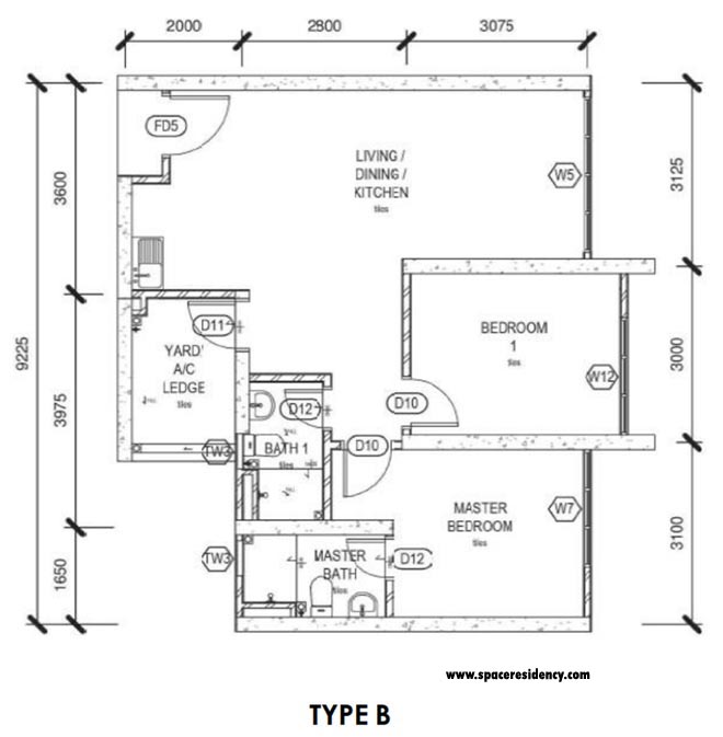 60-storey Luxury Services Apartment for Sale @ Taman Century, Johor Bahru. For full details, please visit us at www.SpaceResidency.com