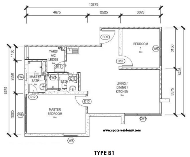 60-storey Luxury Services Apartment for Sale @ Taman Century, Johor Bahru. For full details, please visit us at www.SpaceResidency.com